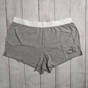 Calvin Klein Carousel Logo Sleep Short Gray QP2730O